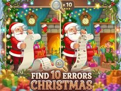 Juego Find 10 Errors Christmas