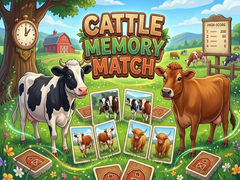 Juego Cattle Memory Match