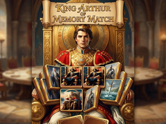 Juego King Arthur of Memory Match