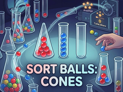 Juego Sort Balls: Cones