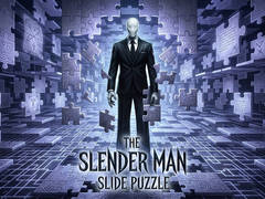Juego The Slender Man Slide puzzle