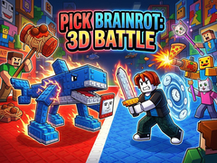 Juego Pick Brainrot: 3D Battle