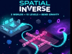 Juego Spatial Inverse Gravity Puzzle Adventure