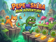 Juego Pepe vs Shiba Run Adventure