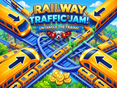 Juego Railway Traffic Jam! Untangle the Trains!