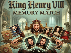 Juego King Henry VIII Memory Match