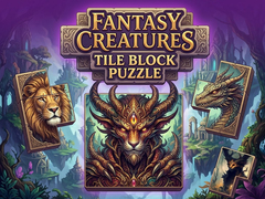Juego Fantasy Creatures Tile Block Puzzle