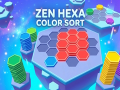 Juego Zen Hexa Color Sort