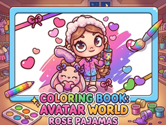 Juego Coloring Book: Avatar World Rose Pajamas