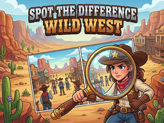 Juego Spot the Difference: Wild West