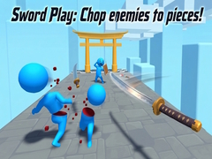 Juego Sword Play: Chop enemies to pieces!