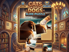 Juego Cats and Dogs Slide Puzzle
