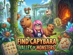 Juego Find Capybara: Valley of Monsters