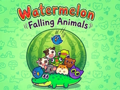 Juego Watermelon Falling Animals