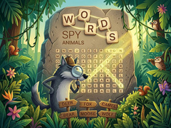 Juego Words Spy. Animals