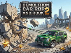 Juego Demolition Car Rope and Hook 2