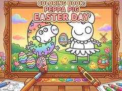 Juego Coloring Book: Peppa Pig Easter Day