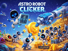 Juego Astro Robot Clicker