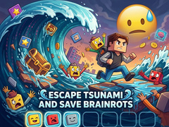 Juego Escape Tsunami and Save Brainrots