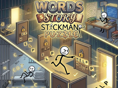 Juego Words Story Stickman Puzzle