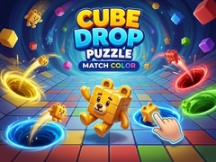 Juego Cube Drop Puzzle: Match Color