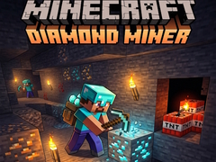 Juego Minecraft Diamond Miner