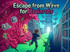 Juego Escape from Wave for Brainrots