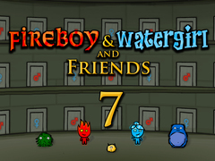 Juego Fireboy & Watergirl 7: and Friends