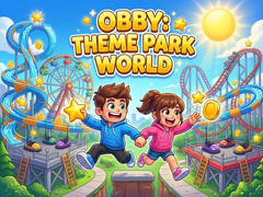 Juego Obby: Theme Park World