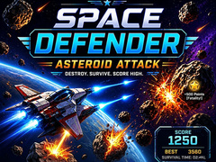 Juego Space Defender: Asteroid Attack