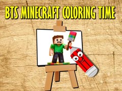 Juego BTS Minecraft Coloring Time
