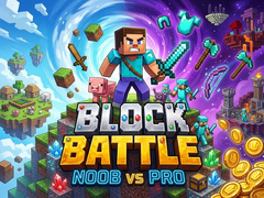 Juego Block Battle - Noob vs Pro