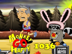 Juego Monkey Go Happy Stage 1036