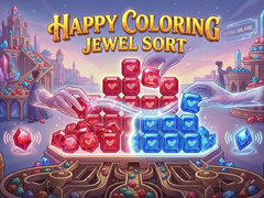 Juego Happy Coloring Jewel Sort