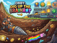 Juego Obby: Dig Up The Brainrot!