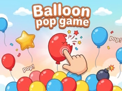 Juego Balloon pop game