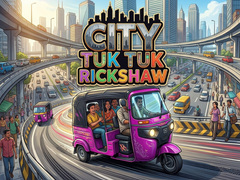 Juego City Tuk Tuk Rickshaw