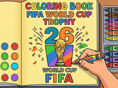 Juego Coloring Book: FIFA World Cup Trophy