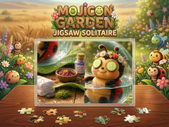 Juego Mojicon Garden Jigsaw Solitaire!