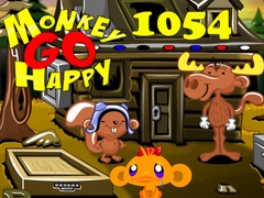 Juego Monkey Go Happy Stage 1054