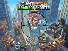 Juego Giant Wanted Brainrot Shooter