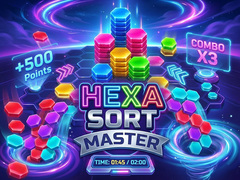 Juego Hexa Sort Master