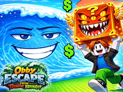 Juego Obby Escape from Tsunami Brainrot