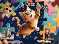 Juego Funny Cats: Puzzle