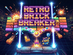 Juego Retro Brick Breaker