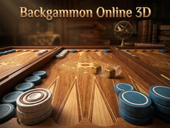 Juego Backgammon Online 3D
