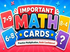 Juego Important Math Cards