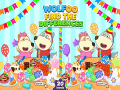 Juego Wolfoo Spot The Difference