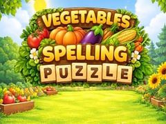 Juego Vegetable Spelling Puzzle