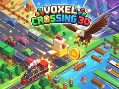 Juego Voxel Crossing 3D